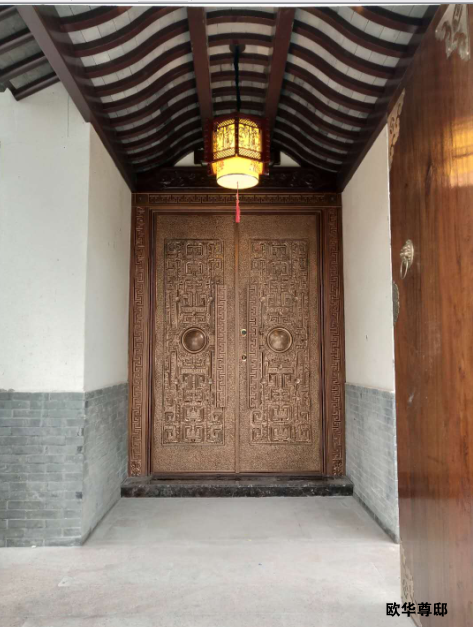 别墅大门,铸铝门,别墅